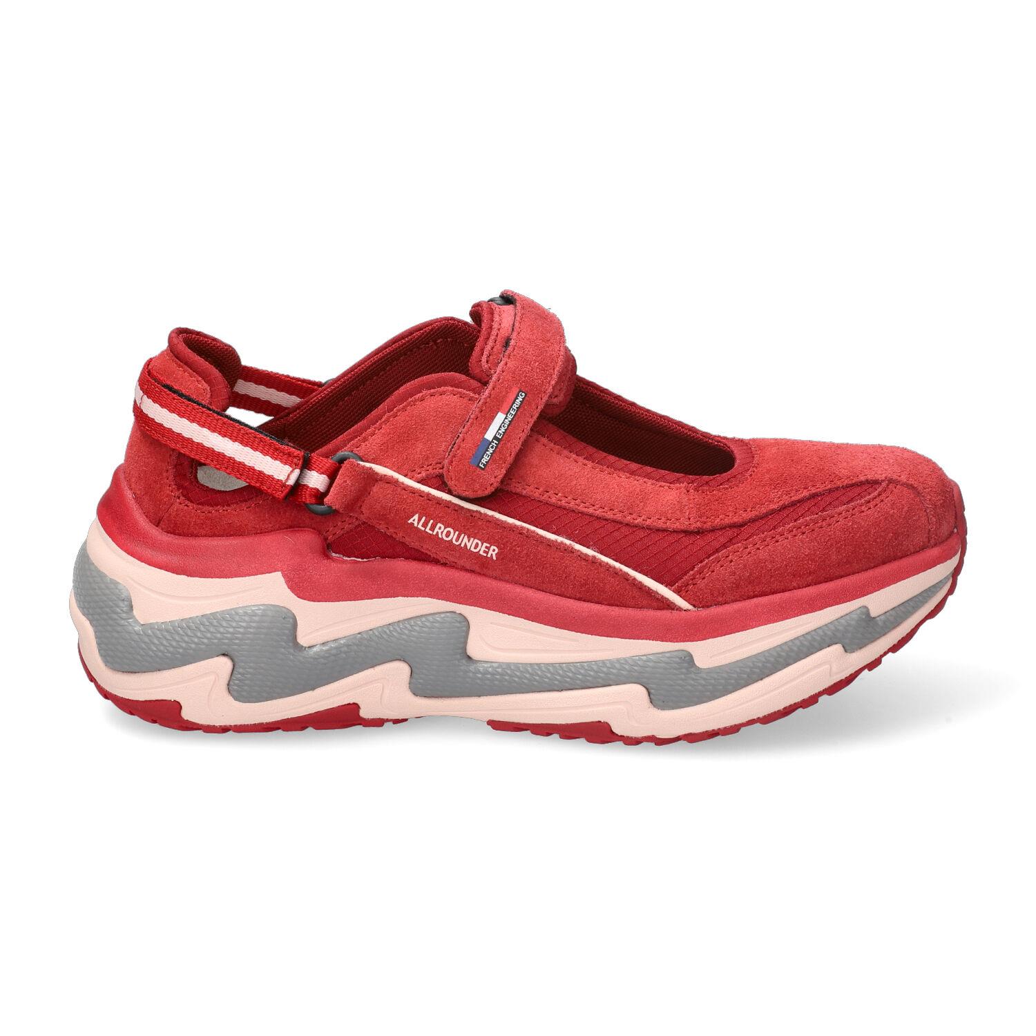 Ballerines femme modèle Diora Rouge - Mephisto